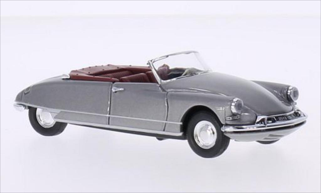 Citroen DS Cabriolet 1/43 Rio Convertible metallic grey 1961 diecast model cars