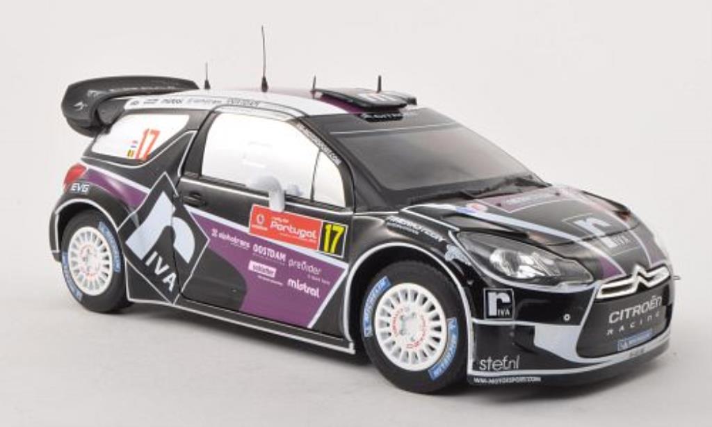 DS Automobiles DS3 1/18 Norev WRC No.17 Riva Rally Portugal 2012 diecast model cars