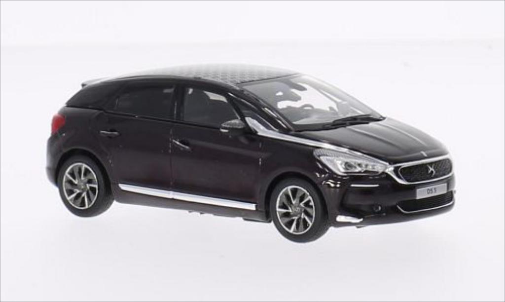 DS Automobiles DS5 1/43 Norev purple/Dekor 2015 diecast model cars