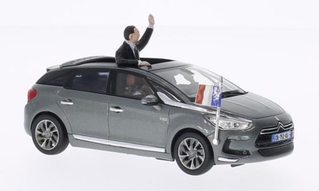 DS Automobiles DS5 1/43 Norev Prasidentenfahrzeug mit Figur 2012 diecast model cars
