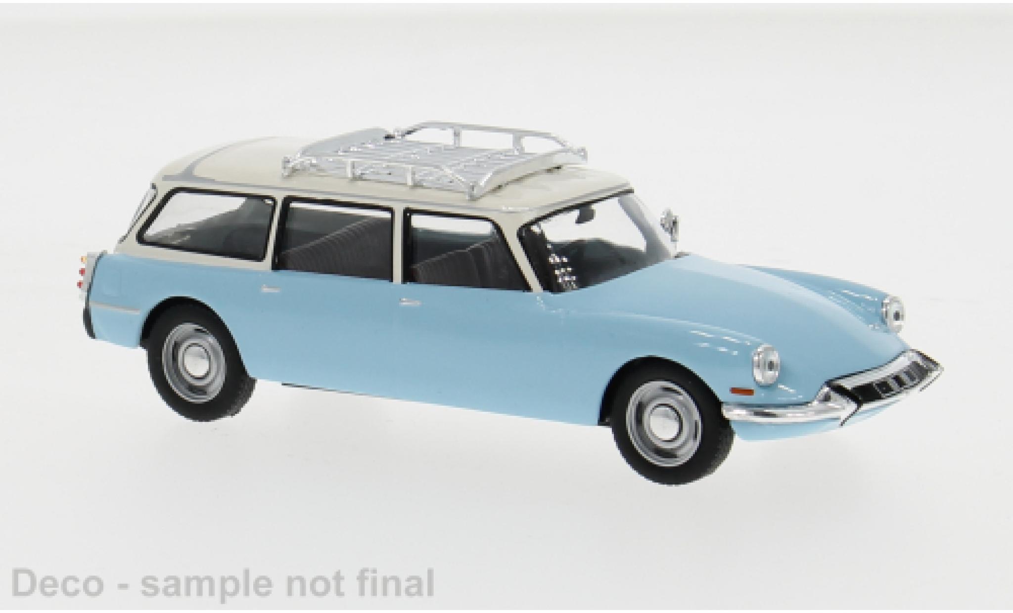 Citroen ID 19 1/43 IXO Estate blue 1:43 diecast model cars