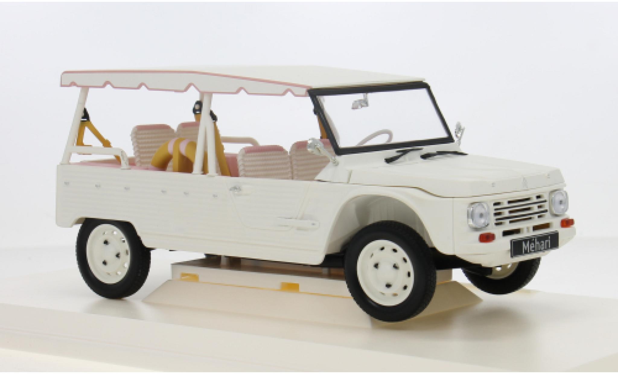 Citroen Mehari 1/18 Norev white/pink 2023 1:18 diecast model cars