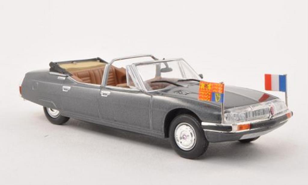 Citroen SM 1/43 Norev Chapron Decapotable Presidentielle grey Georges Pompidou 1972 diecast model cars