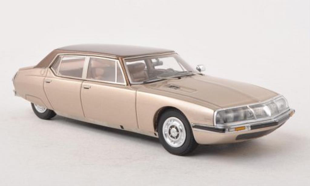 Citroen SM 1/43 Matrix Le Opera Henri Chapron beige/brown diecast model cars