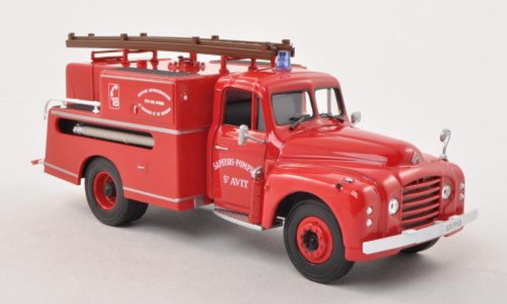 Citroen T46 1/43 Norev Pompe Guinard Sapeurs Fire brigade St. Avit Fire brigade (F) 1962 diecast model cars