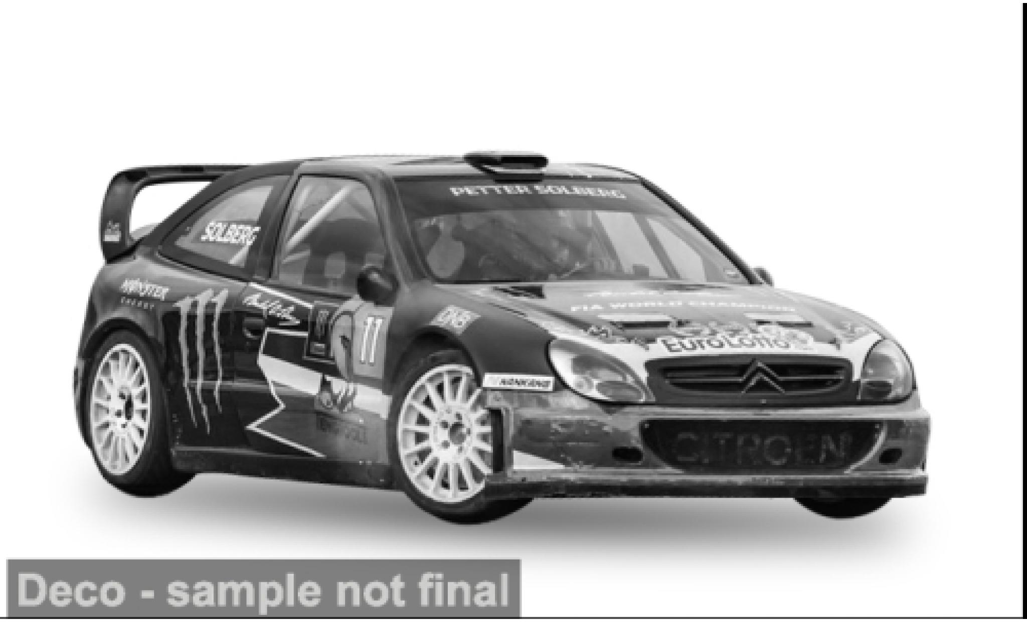 Citroen Xsara 1/18 Sun Star Gymkhana 2016 #11 P.Solberg 1:18 diecast model cars