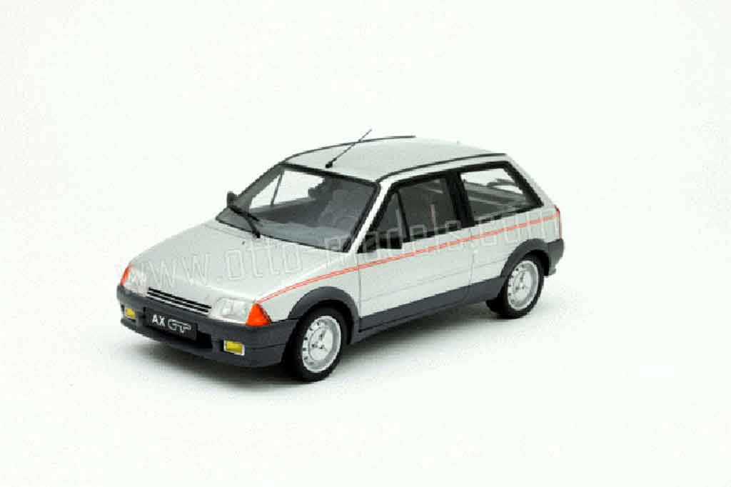 Citroen AX 1/18 Ottomobile gt grey diecast model cars