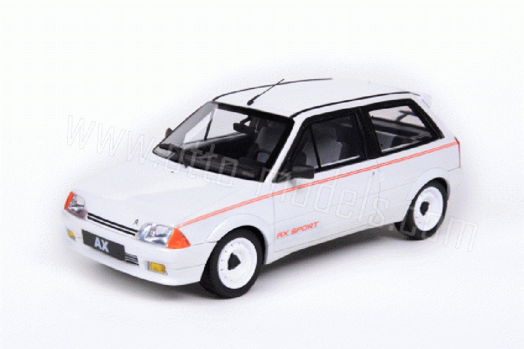 Citroen AX 1/18 Ottomobile sport 1988 diecast model cars