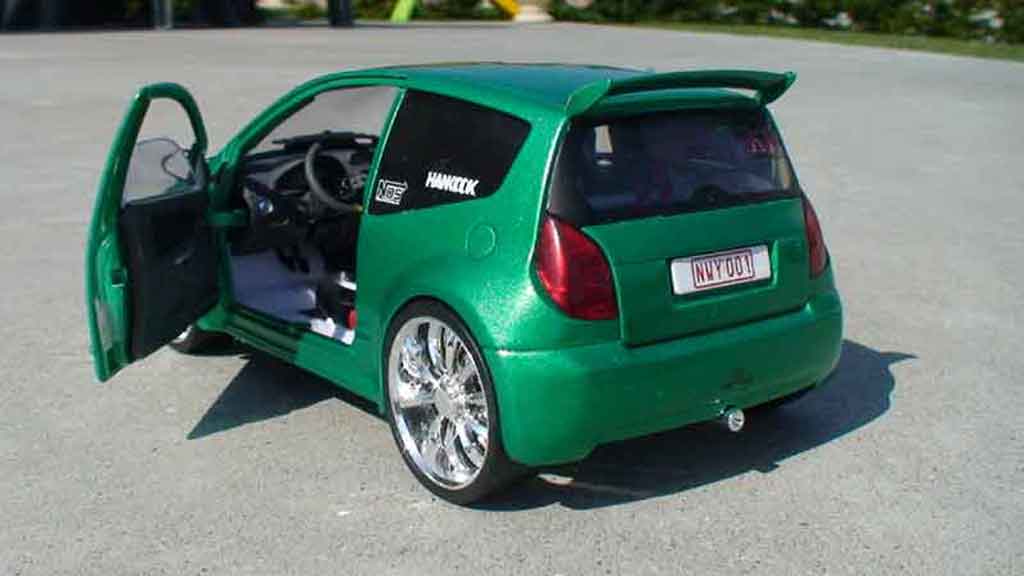 Citroen C2 tuning vts jantes 18 pouces 1/18 Solido