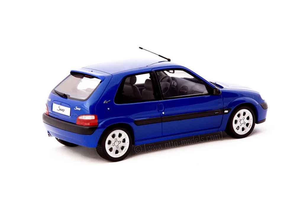 Citroen Saxo VTS blue grand pavois 1/18 Ottomobile