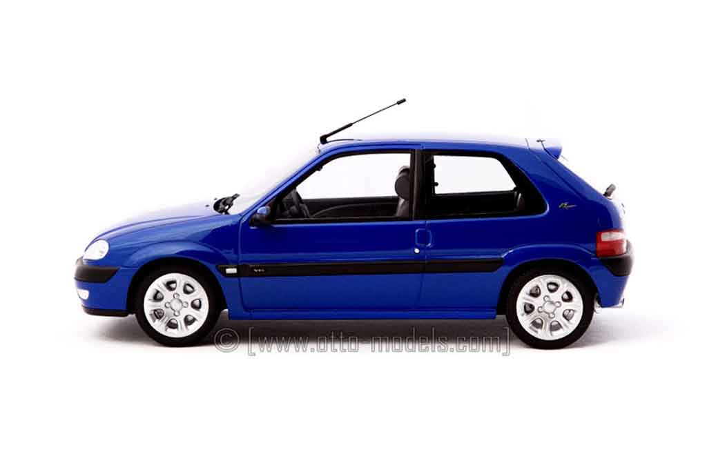 Citroen Saxo VTS blue grand pavois 1/18 Ottomobile