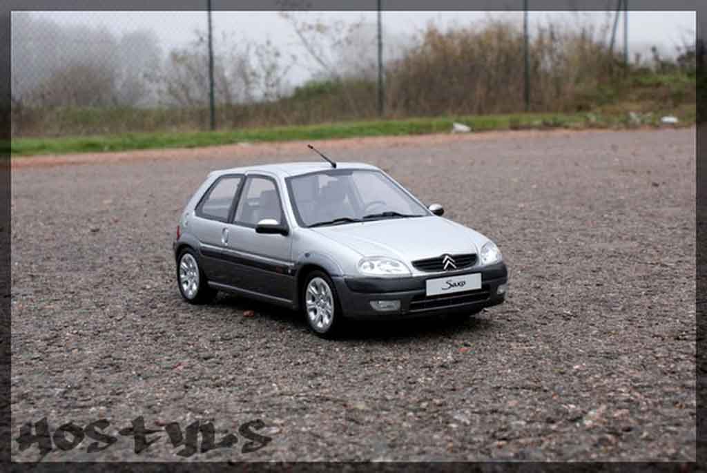 Citroen Saxo VTS grey metallized 1/18 Ottomobile