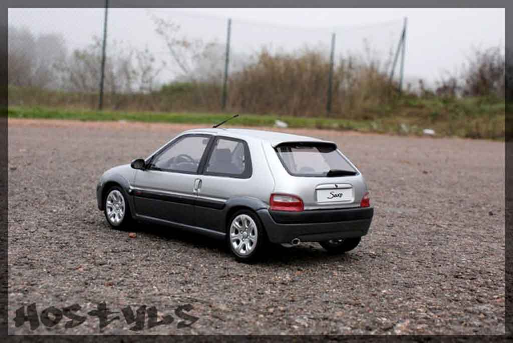 Citroen Saxo VTS grey metallized 1/18 Ottomobile