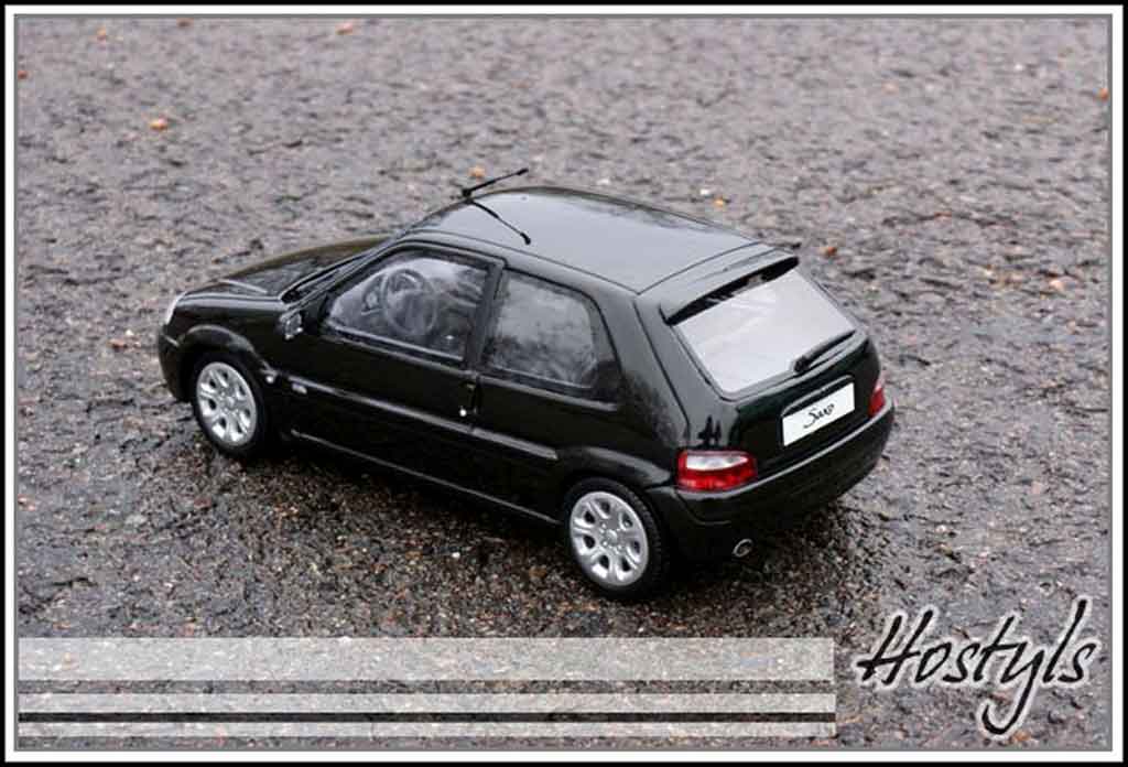 Citroen Saxo 1/18 Ottomobile vts black diecast model cars