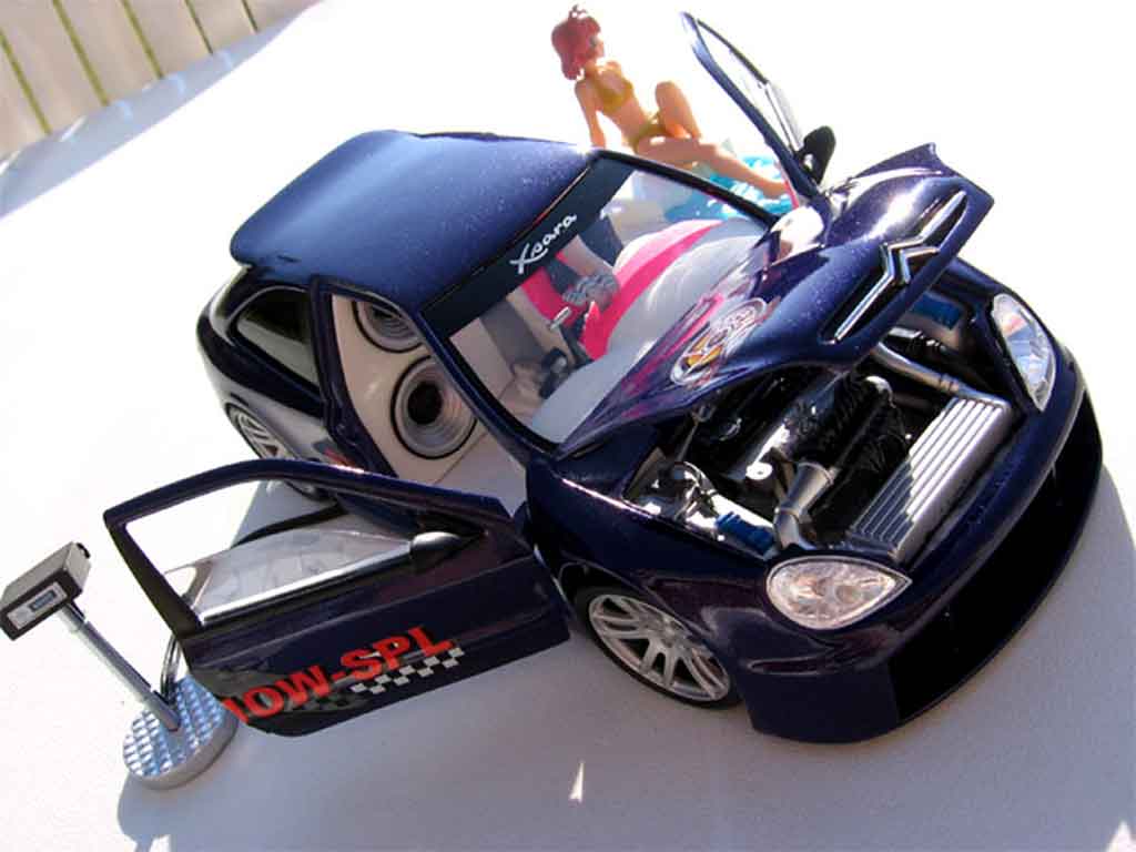 Citroen Xsara tuning 1/18 Solido tuning show spl diecast model cars