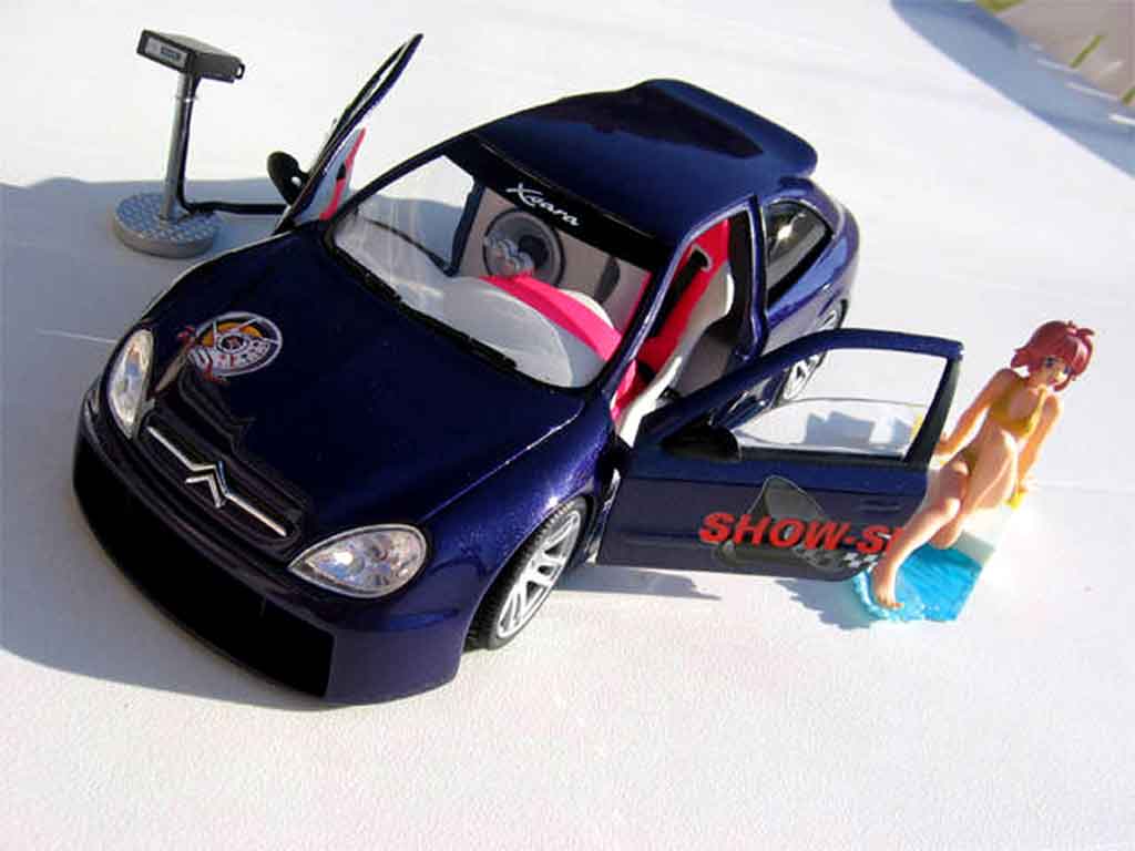 Citroen Xsara tuning show spl 1/18 Solido