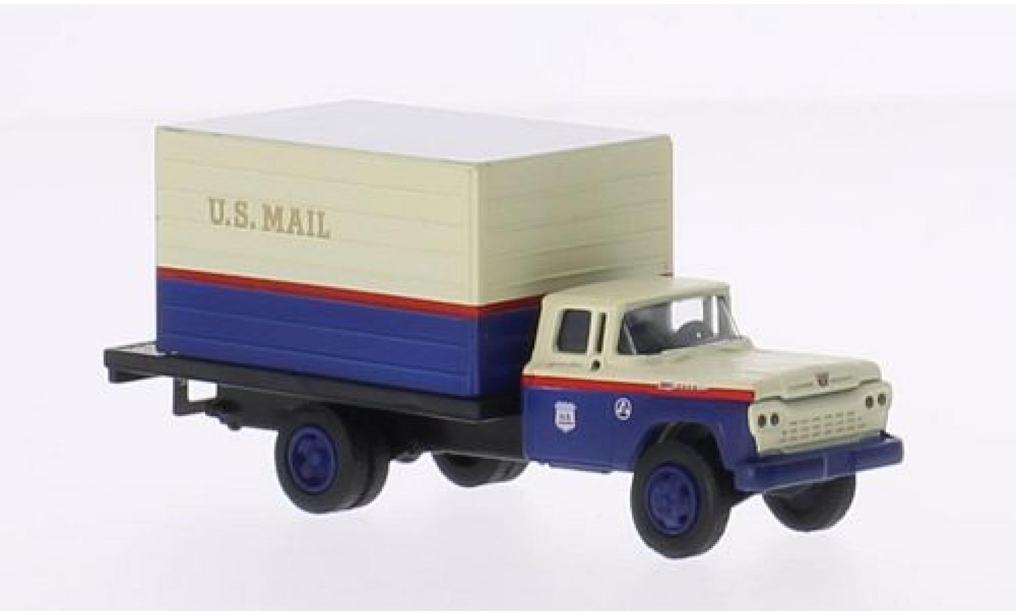 Ford F-500 1/87 Classic Metal Works Box Truck US Mail 1960 diecast model cars
