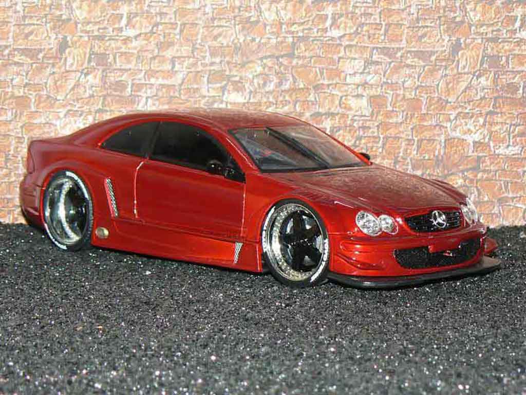 Mercedes Classe CL AMG DTM coupe K street red candy 1/18 Maisto