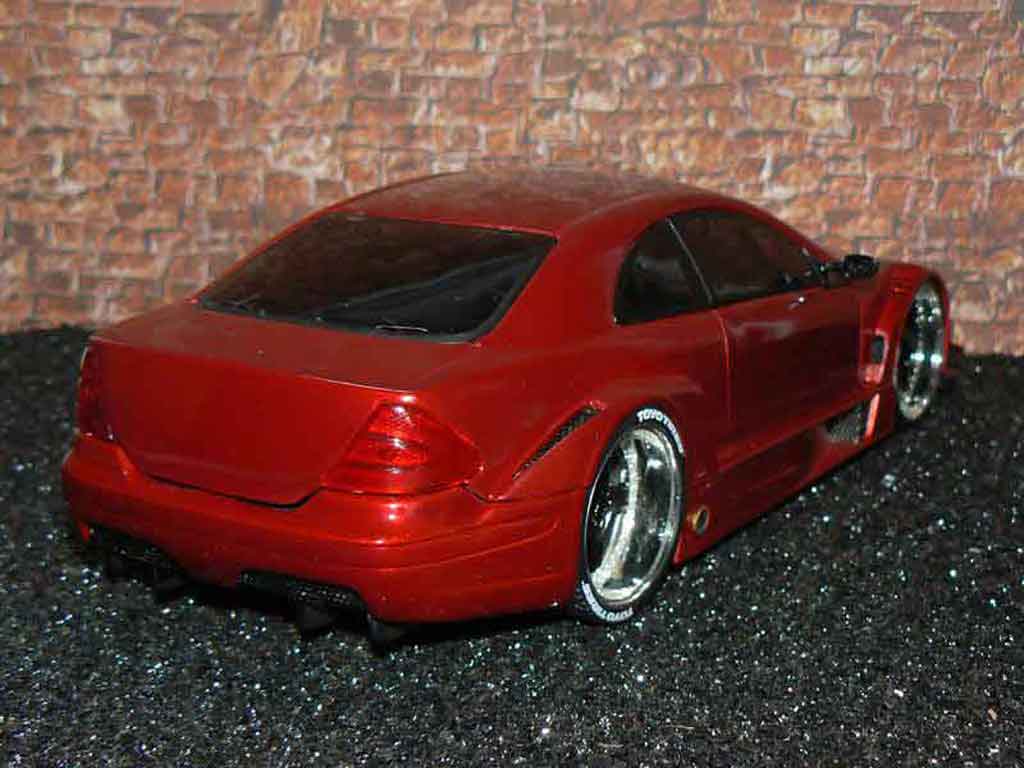 Mercedes Classe CL AMG DTM coupe K street red candy 1/18 Maisto