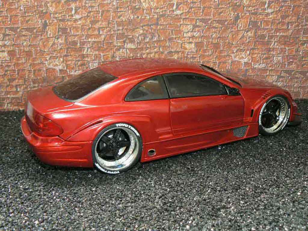 Mercedes Classe CL AMG DTM coupe K street red candy 1/18 Maisto