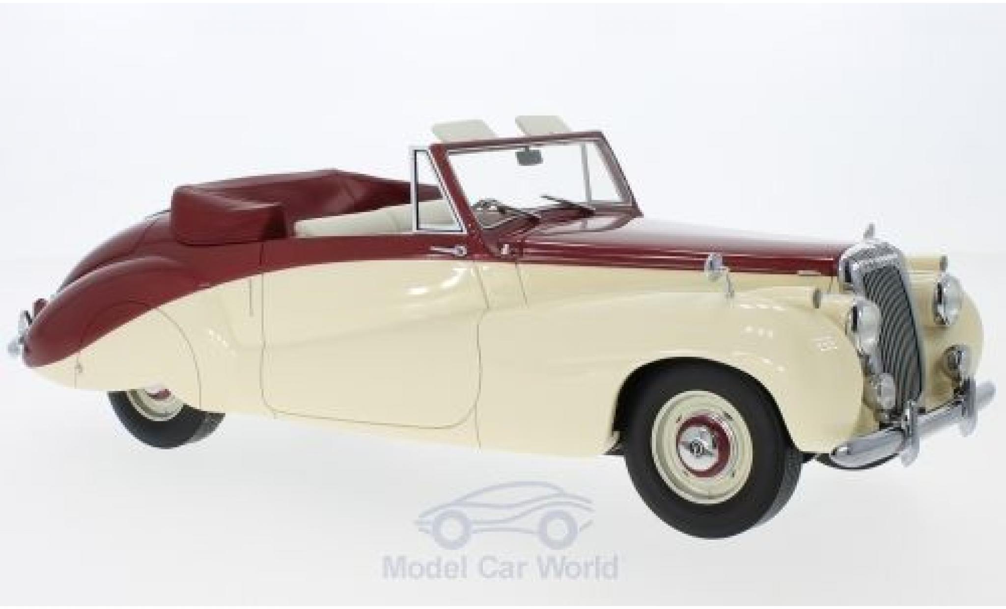Daimler DB18 1/18 CMF Special Sports by Barker metallic red/beige RHD 1952 diecast model cars