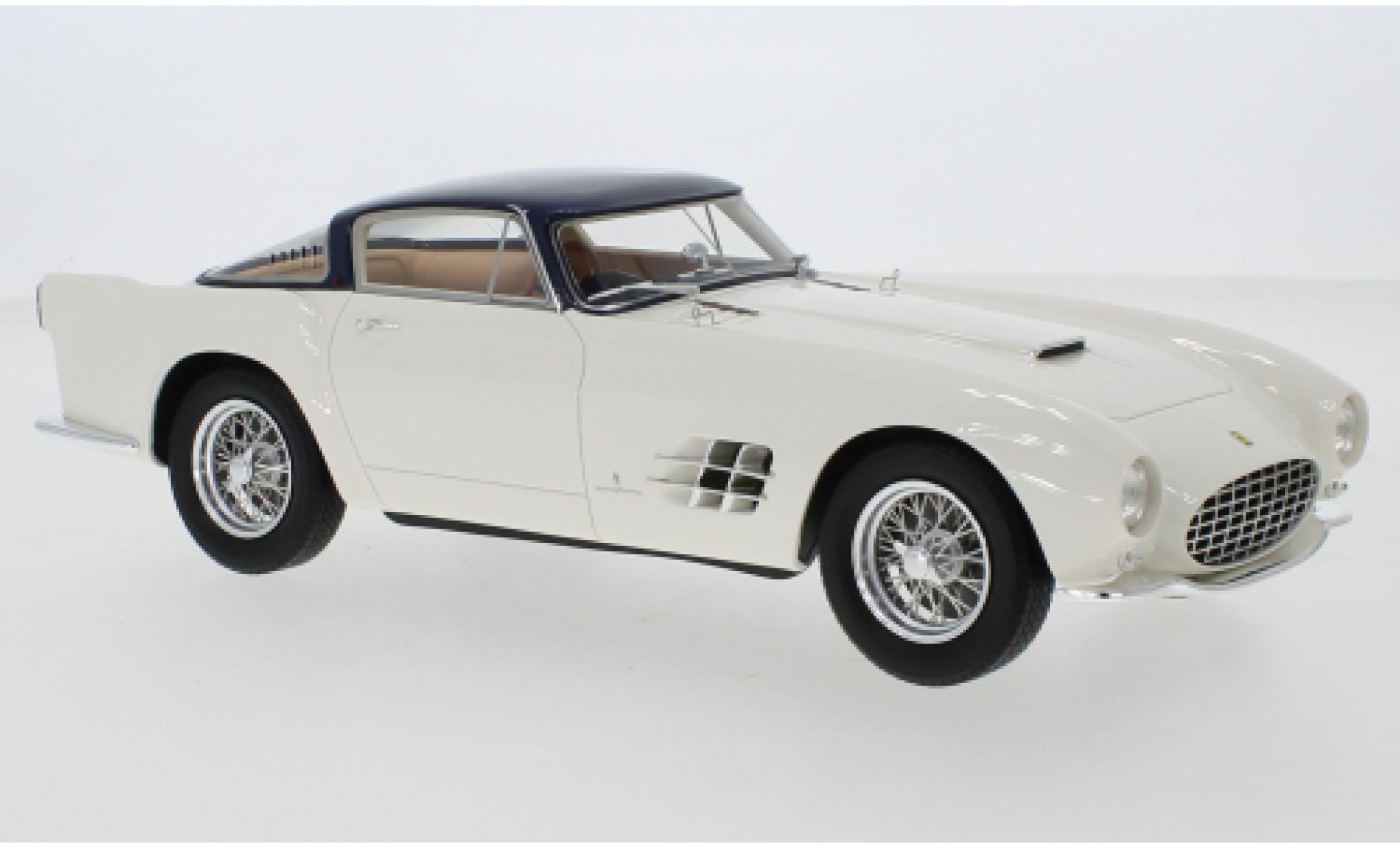 Ferrari 375 1/18 CMF MM Saloontta by Pinin Farina white/metallic blue RHD 1955 diecast model cars