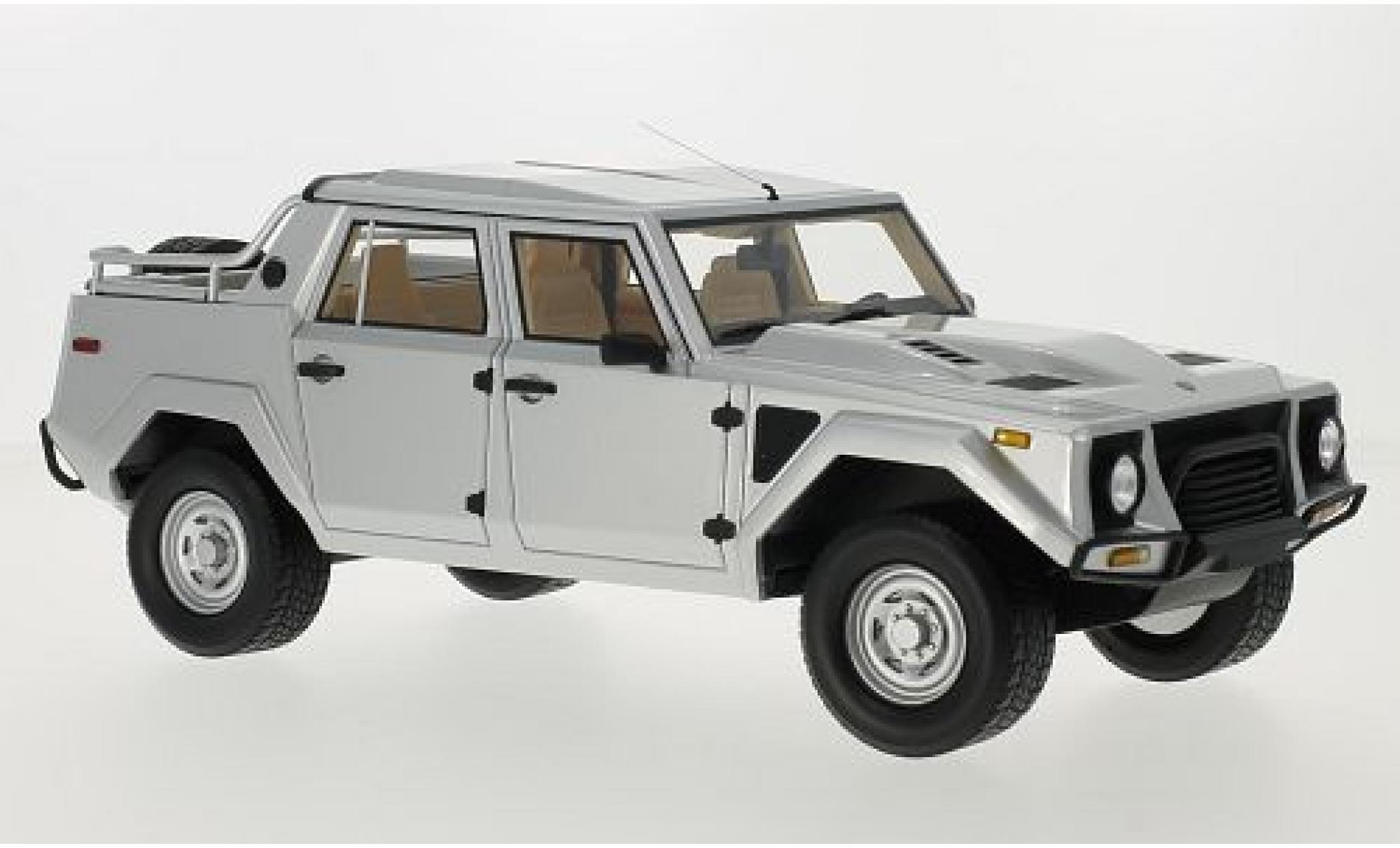 Lamborghini LM 1/18 CMF 002 grey 1987 diecast model cars