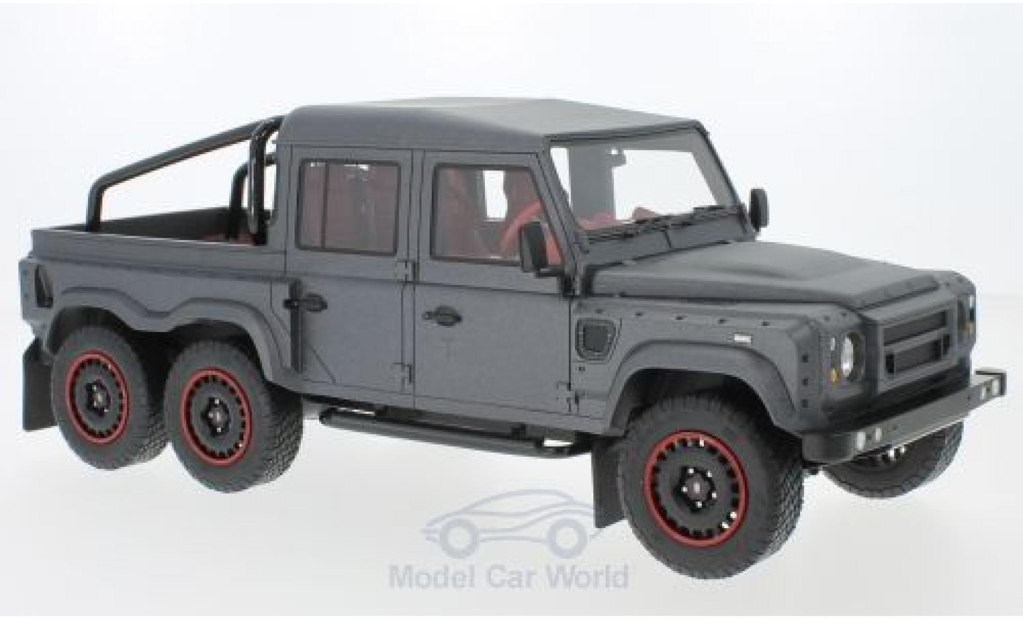 Land Rover Defender 1/18 CMF Flying Huntsman 6x6 matt-grey RHD 2015 diecast model cars