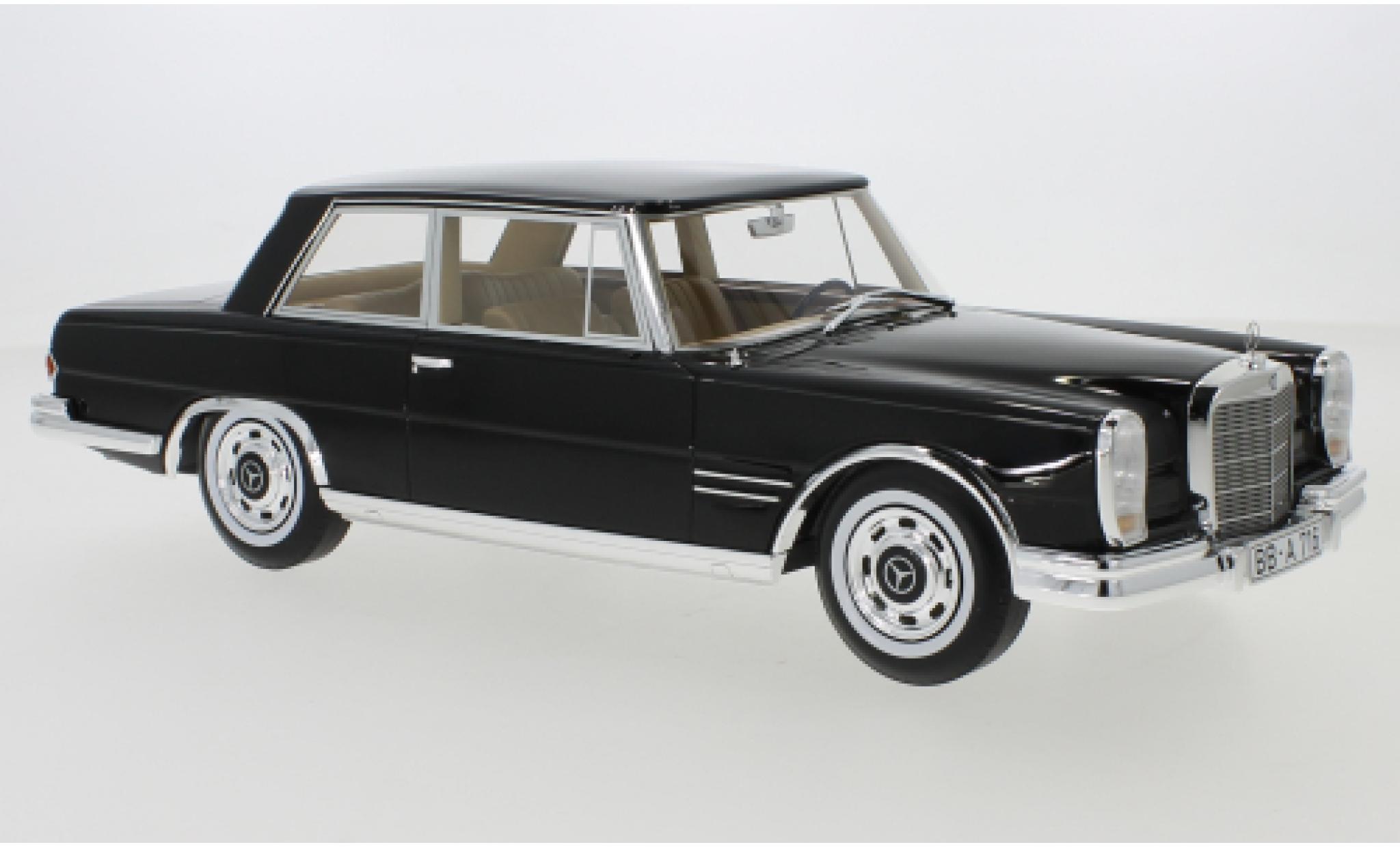 Mercedes 600 1/18 CMF (W100) Nallinger-Coupe black 1965 diecast model cars