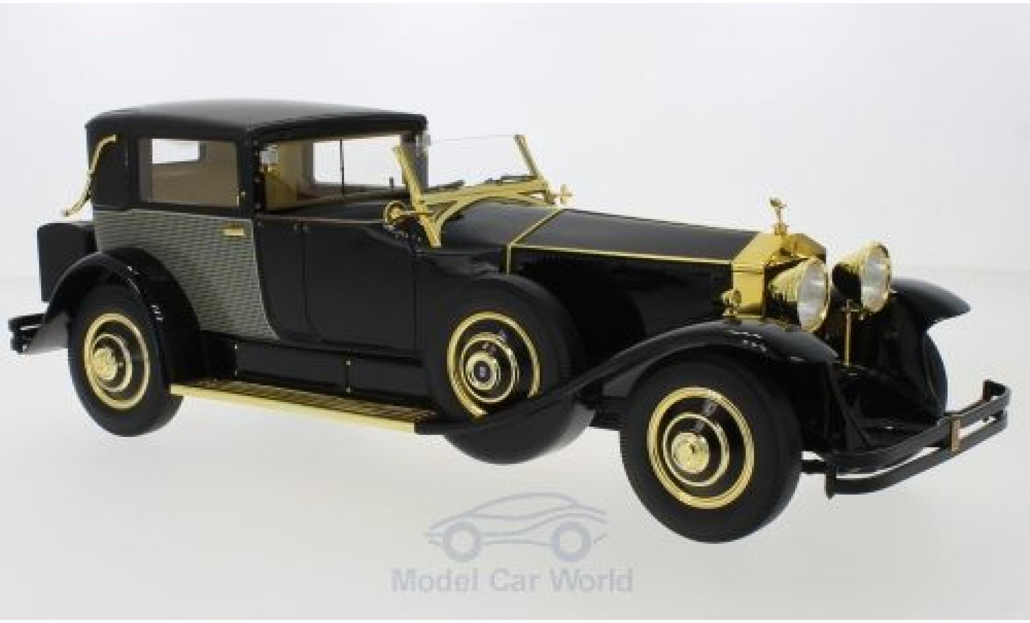 Rolls Royce Phantom 1/18 CMF I Riviera Town Brougham by Brewster & Co. black 1929 diecast model cars