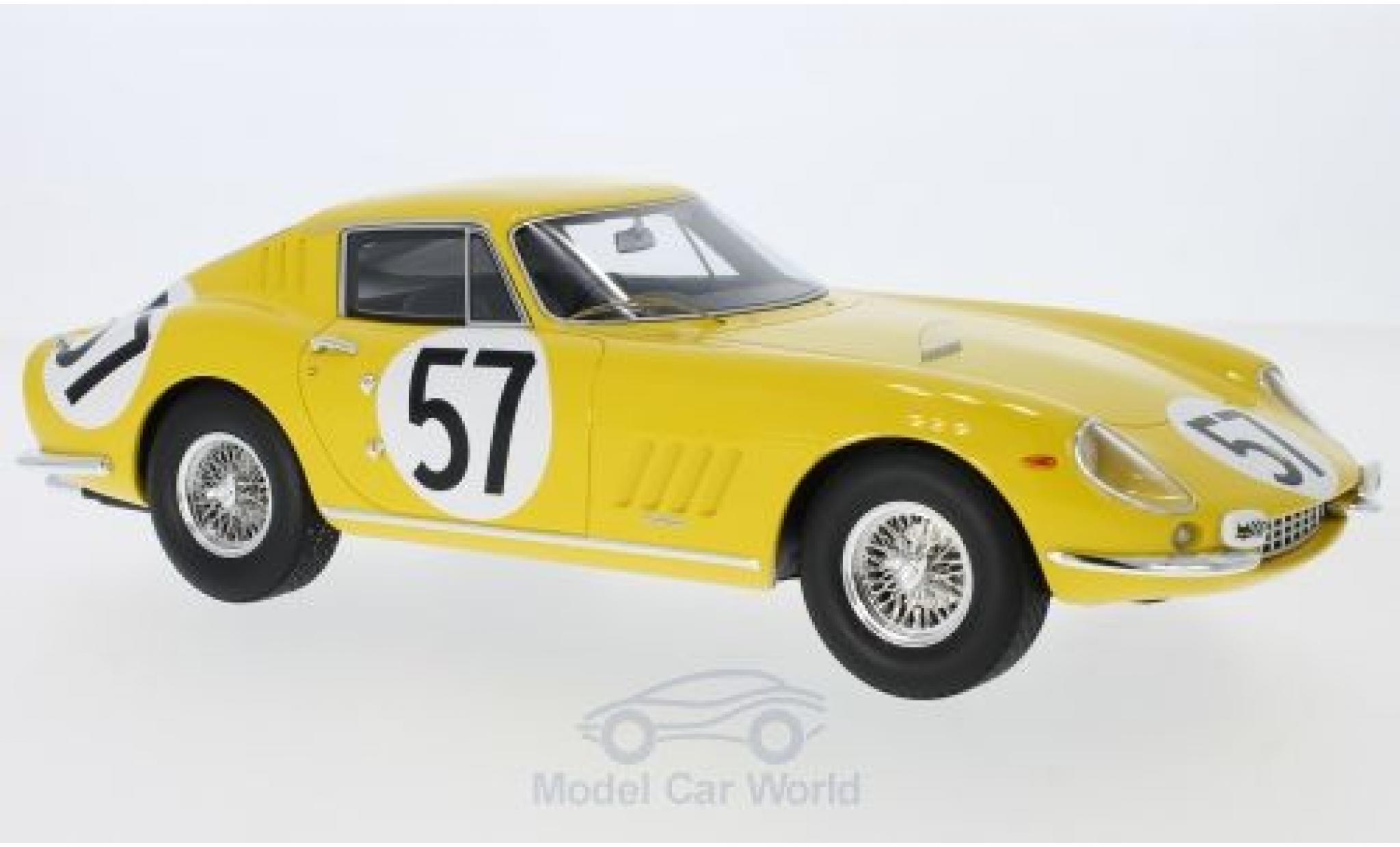 Ferrari 275 1966 1/18 CMR GTB No.57 24h Le Mans 1966 P.Noblet/C.Dubois diecast model cars