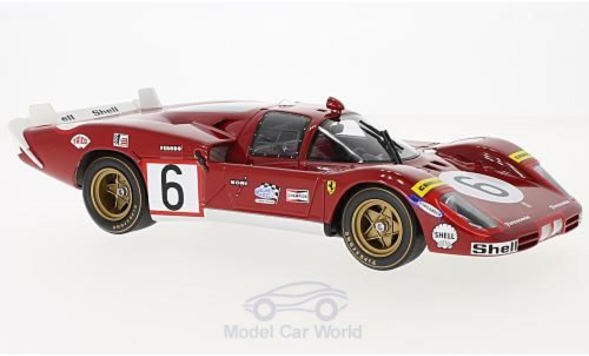 Ferrari 512 1/18 CMR S Long Tail No.6 24h Le Mans 1970 N.Vaccarella/I.Giunti diecast model cars