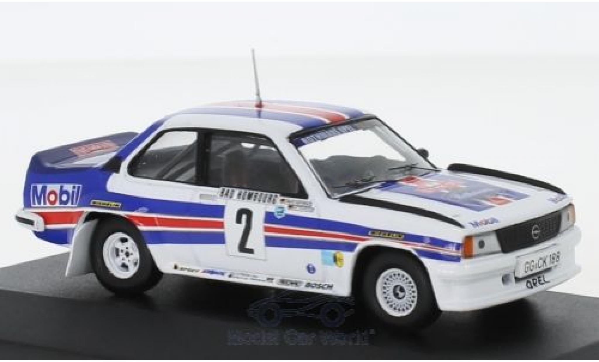 Opel Ascona 1/43 CMR 400 No.2 Rothmans Rally Team Rothmans Rally WM Rally Monte Carlo 1982 mit Decals W.R&ouml;hrl/C.Geistd&ouml;rfer diecast model cars