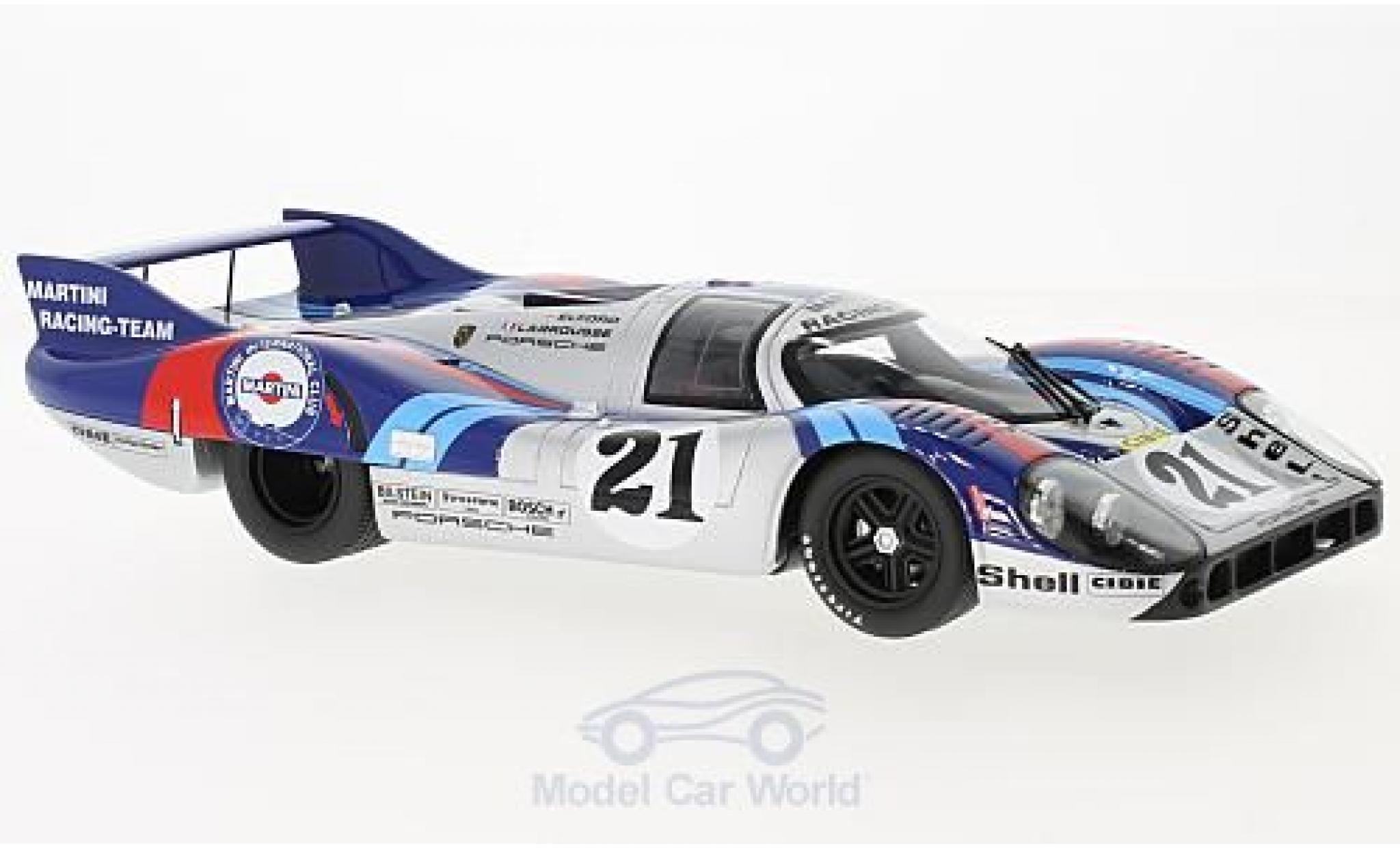Porsche 917 1971 1/18 CMR LH No.21 Martini Racing Team 24h Le Mans 1971 G.Larrousse/V.Elford diecast model cars
