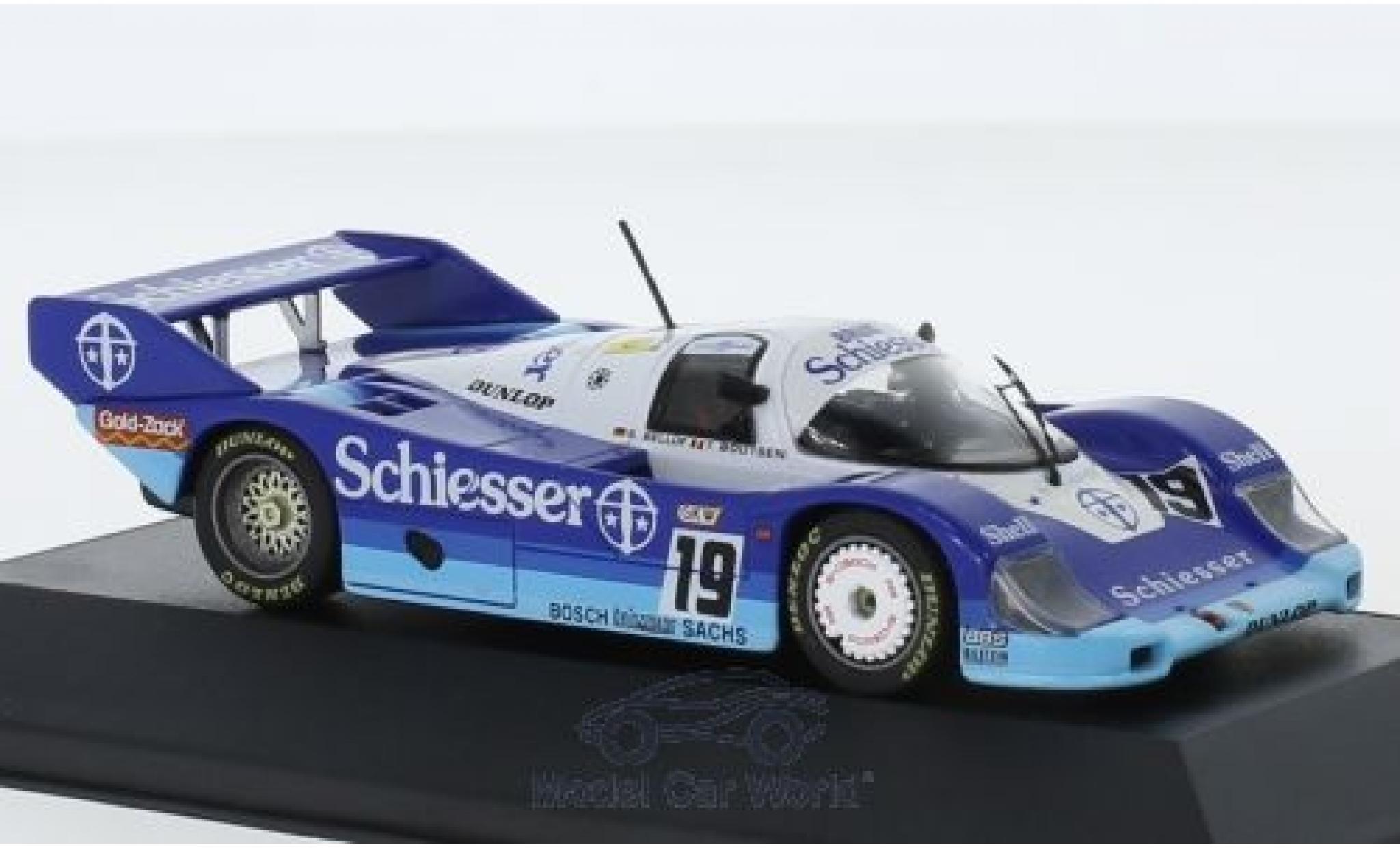 Porsche 956 1985 1/43 CMR B No.19 Brun Schiesser 1000 Km Spa 1985 S.Bellof/T.Boutsen diecast model cars
