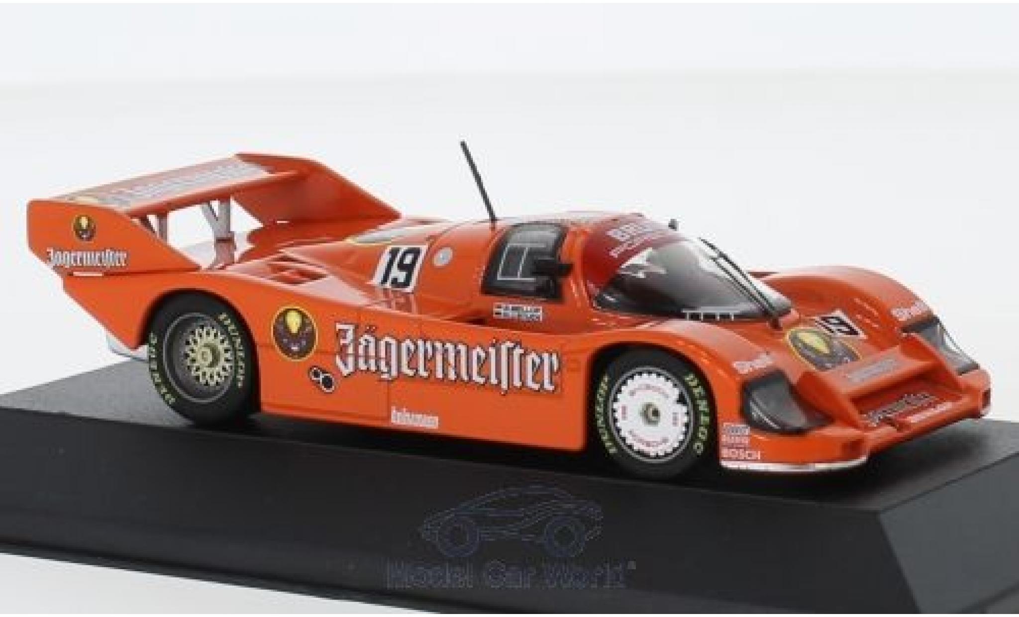 Porsche 956 1984 1/43 CMR K No.19 Brun J&auml;germeister 1000 Km Imola 1984 S.Bellof/H-J.Stuck diecast model cars