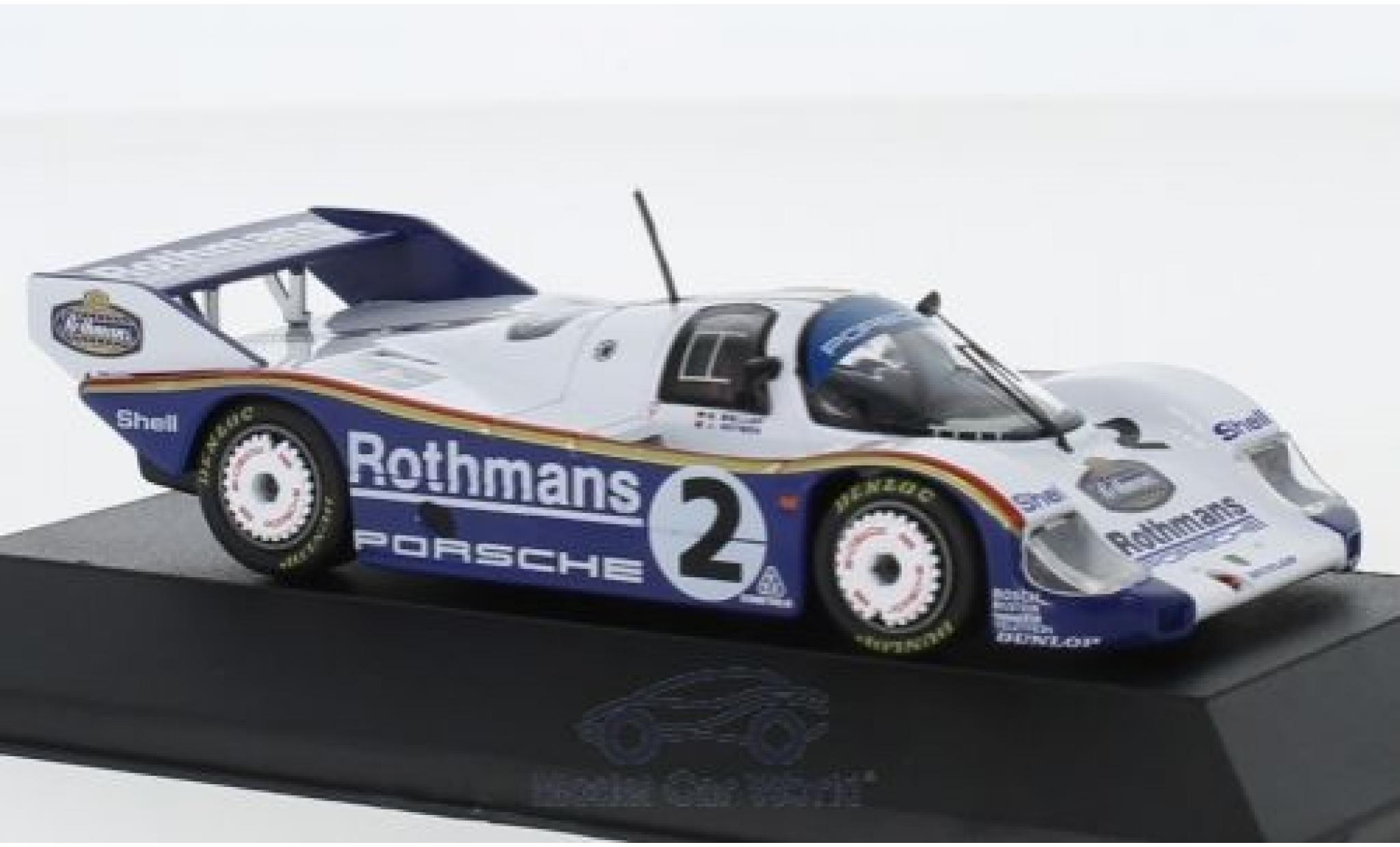Porsche 956 1984 1/43 CMR K No.2 Rothmans 1000 Km Fuji 1984 S.Bellof/J.Watson diecast model cars