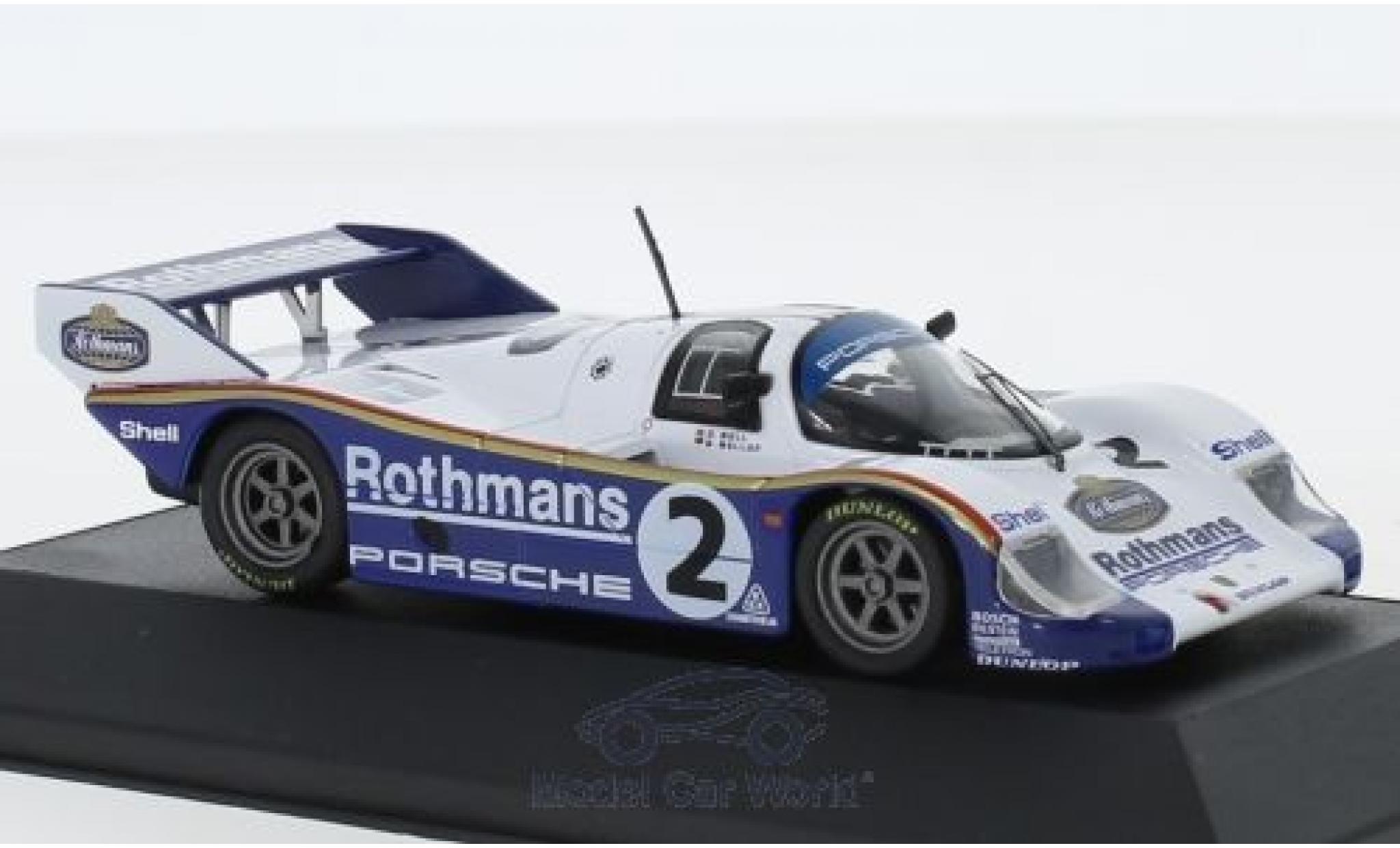 Porsche 956 1984 1/43 CMR K No.2 Rothmans 1000 Km Sandown Park 1984 S.Bellof/D.Bell diecast model cars