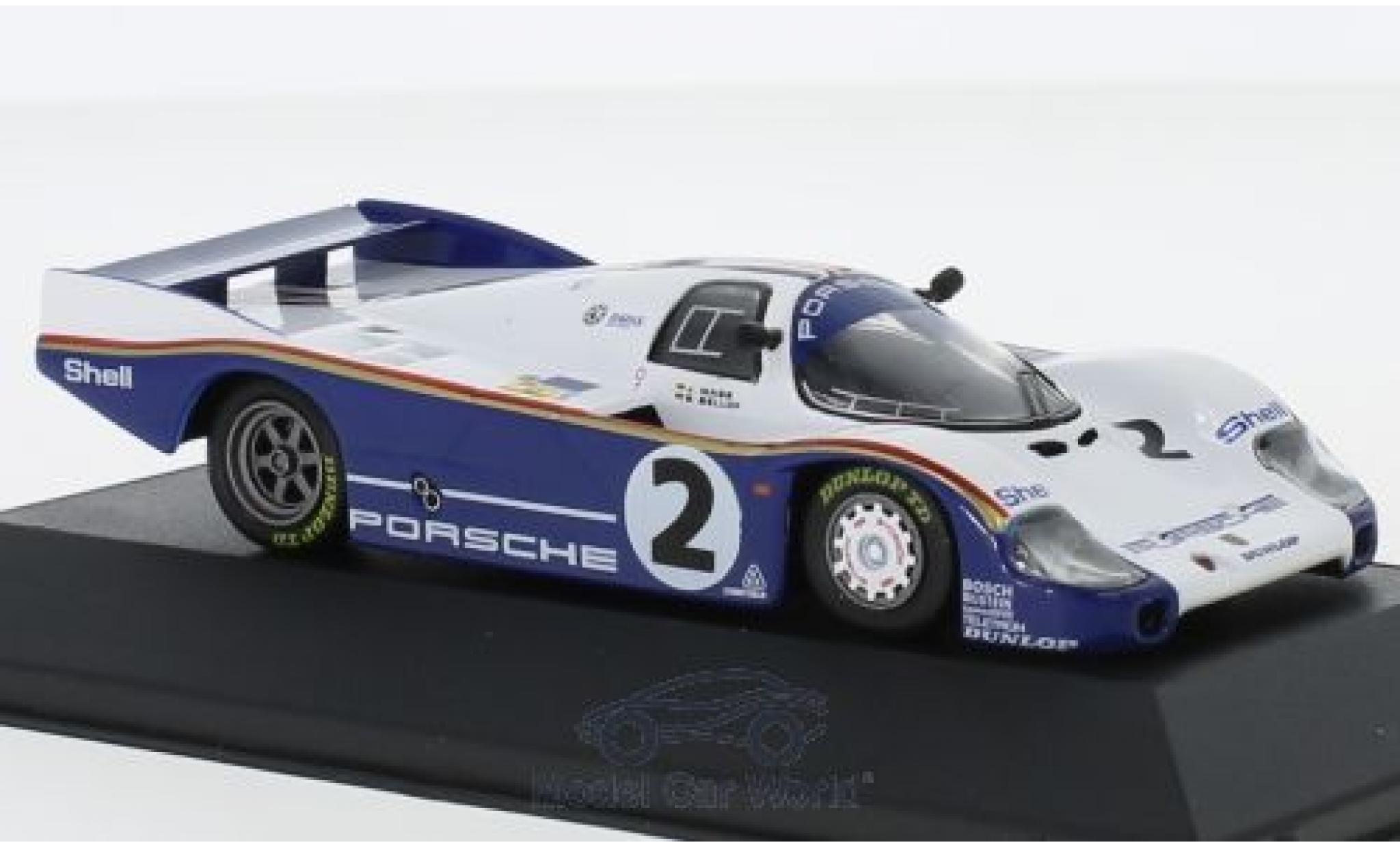 Porsche 956 1983 1/43 CMR L No.2 Rothmans 24h Le Mans 1983 mit Decals S.Bellof/J.Mass diecast model cars