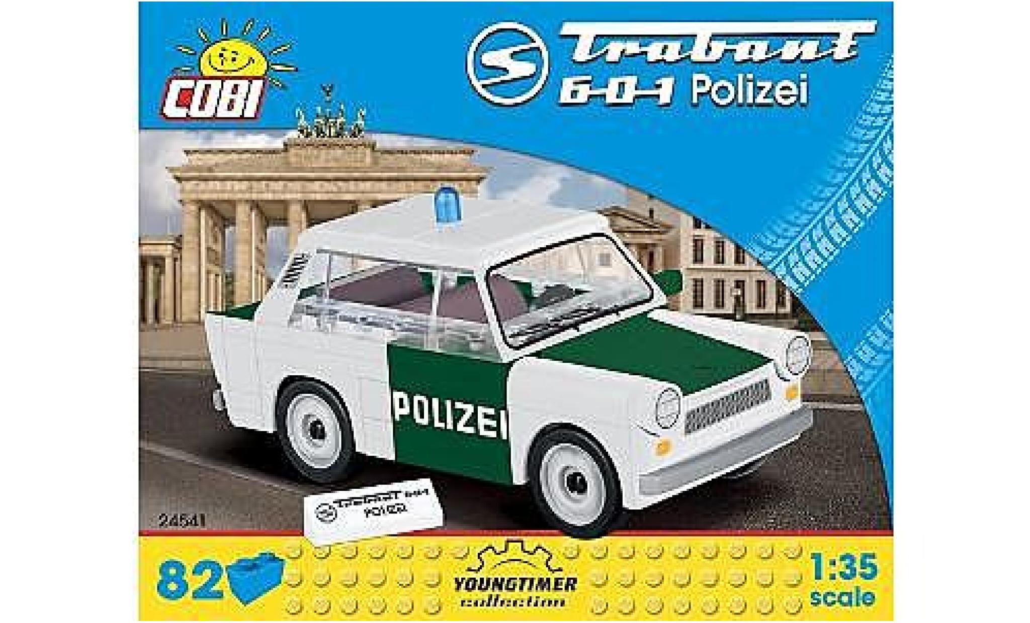 Trabant 601 1/35 Cobi Police Bausteine Anzahl le Bl&ouml;cke: 82 diecast model cars