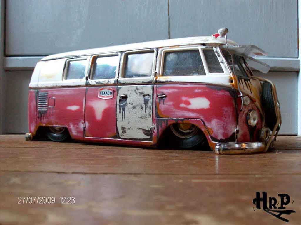 Volkswagen Combi 1/18 Solido hoodride diecast model cars
