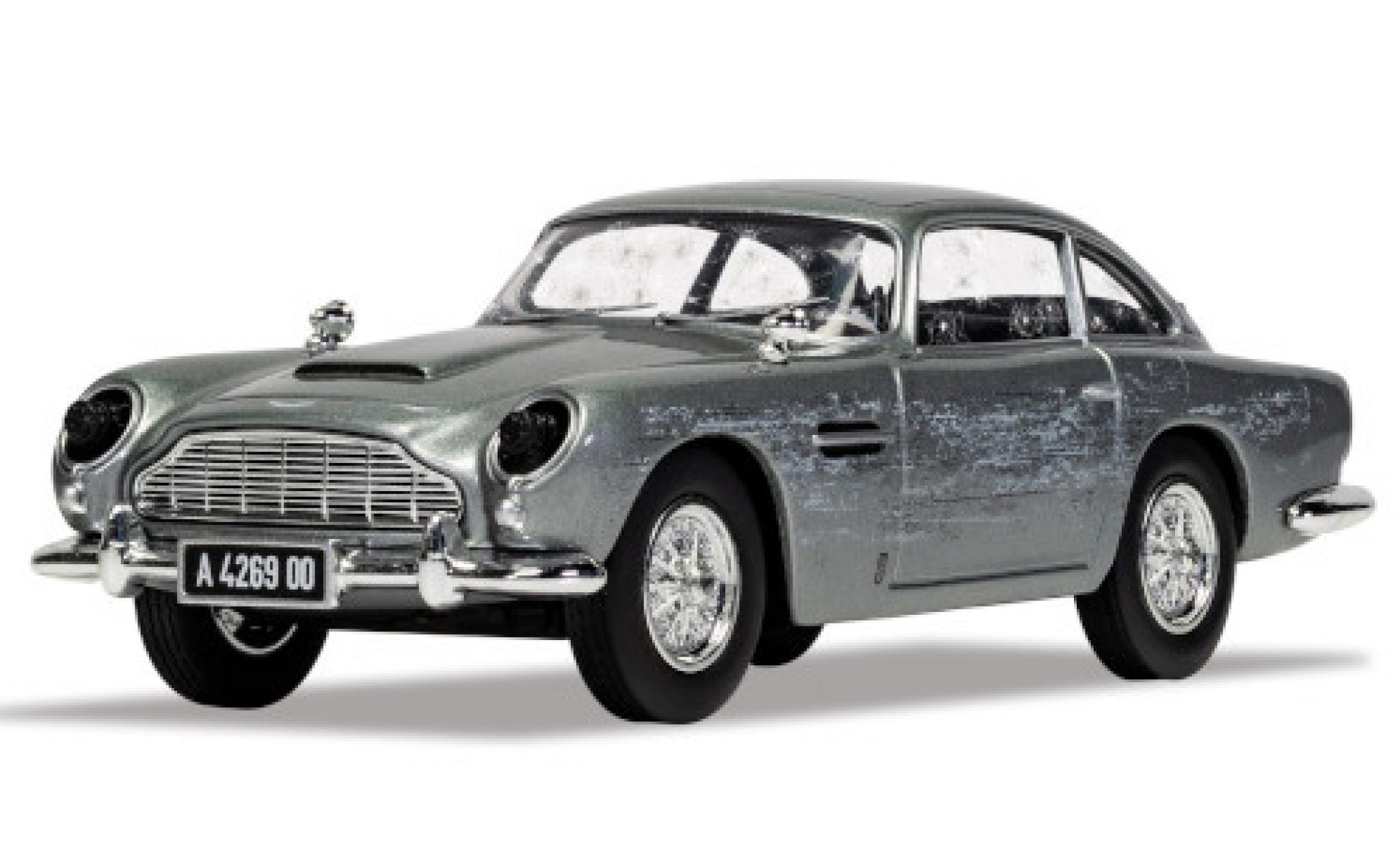 Aston Martin DB5 1/36 Corgi grey RHD James Bond 007 No Time To la avec Einsatzspuren diecast model cars