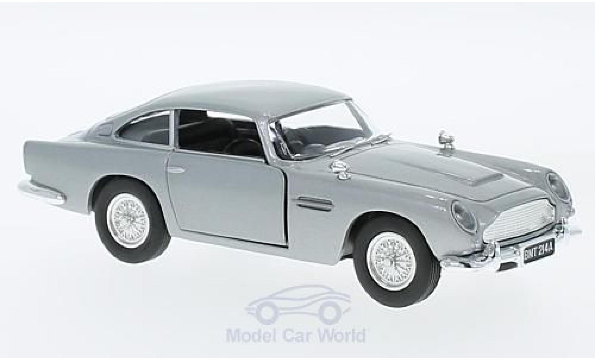 Aston Martin DB5 1/36 Corgi grey RHD James Bond Goldeneye diecast model cars