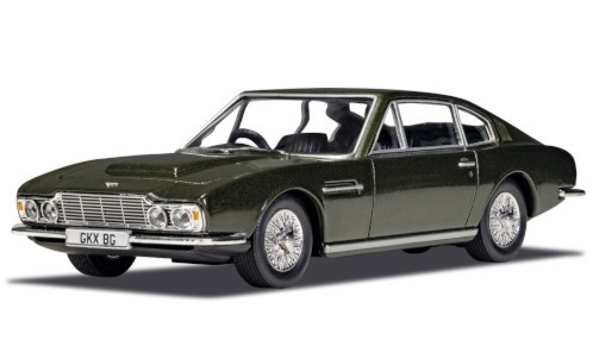 Aston Martin DBS 1/36 Corgi metallic green RHD James Bond 007 On Her Majestys Secret Service diecast model cars