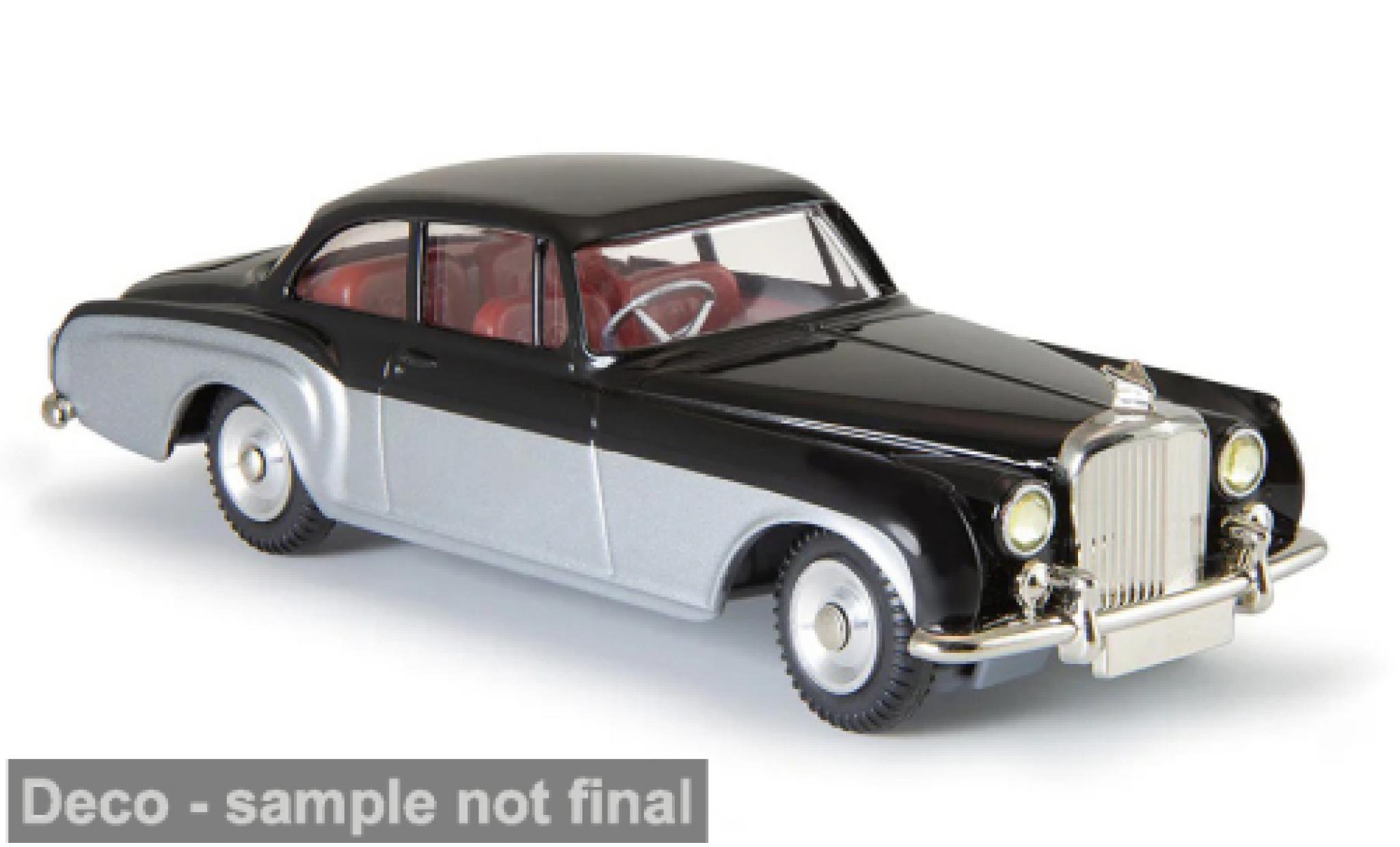 Bentley Continental 1/50 Corgi black/silver 1961 1:50 diecast model cars