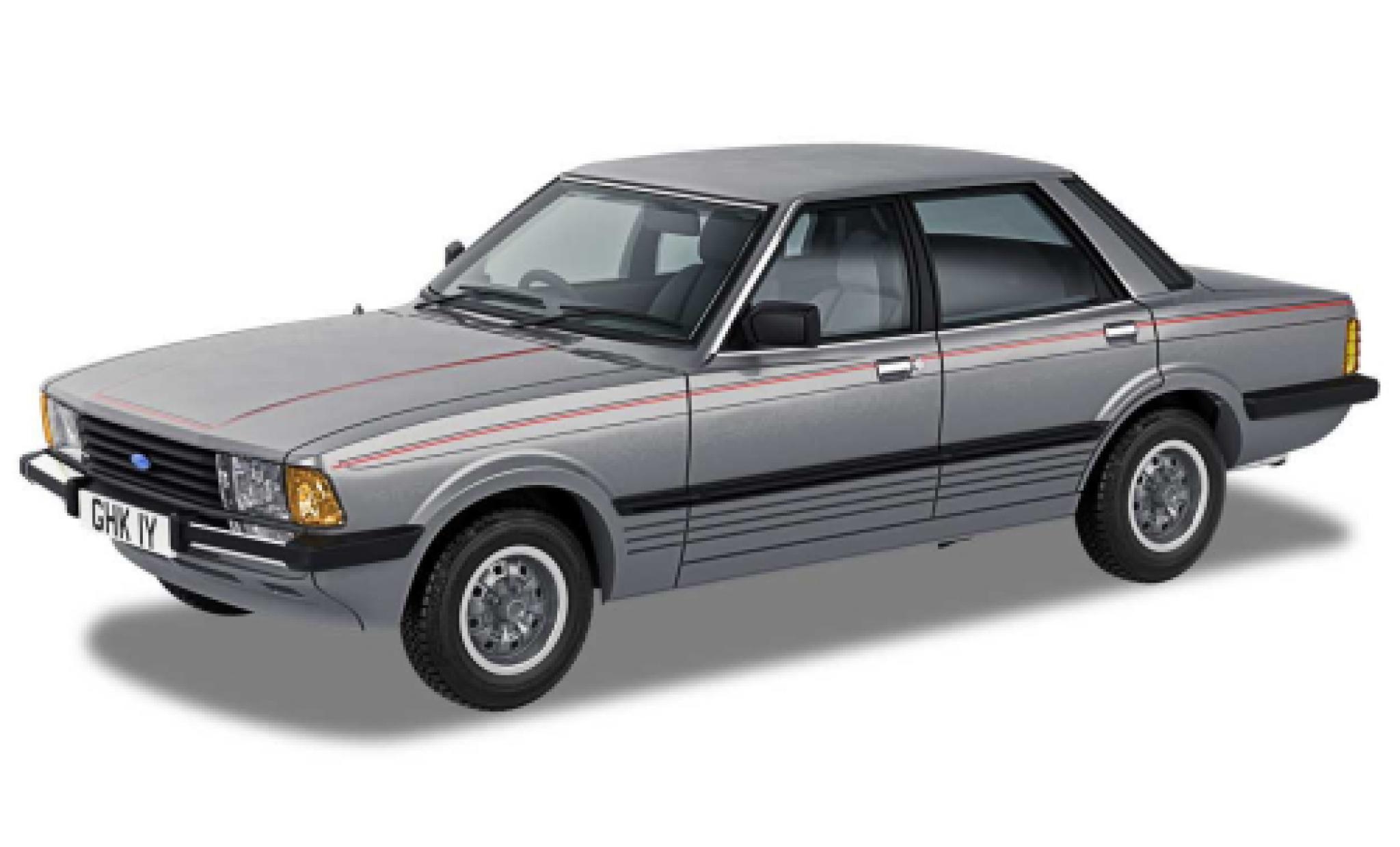 Ford Cortina 1/43 Corgi MK V 1.6 Crusader metallise grey RHD 1982 diecast model cars