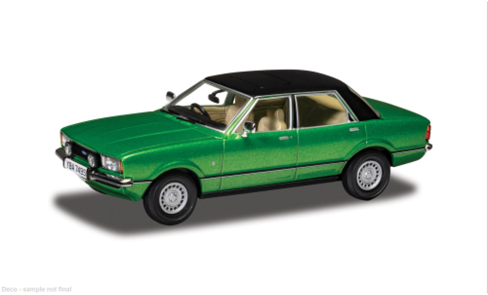 Ford Cortina 1/43 Corgi MK IV 2.3 Ghia green/black 1:43 diecast model cars