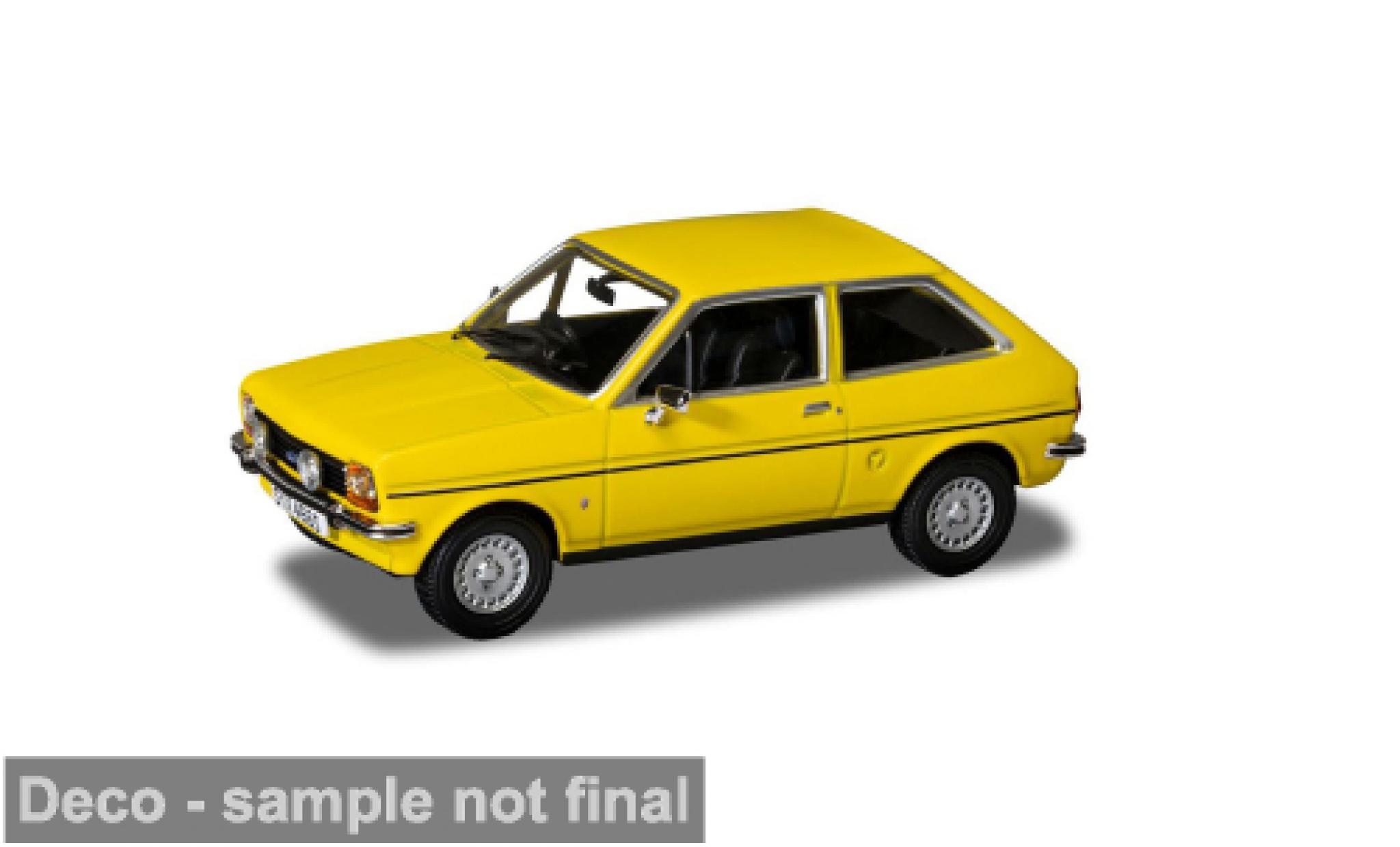 Ford Fiesta 1/43 Corgi Mk I 1.1 Ghia yellow 1:43 diecast model cars