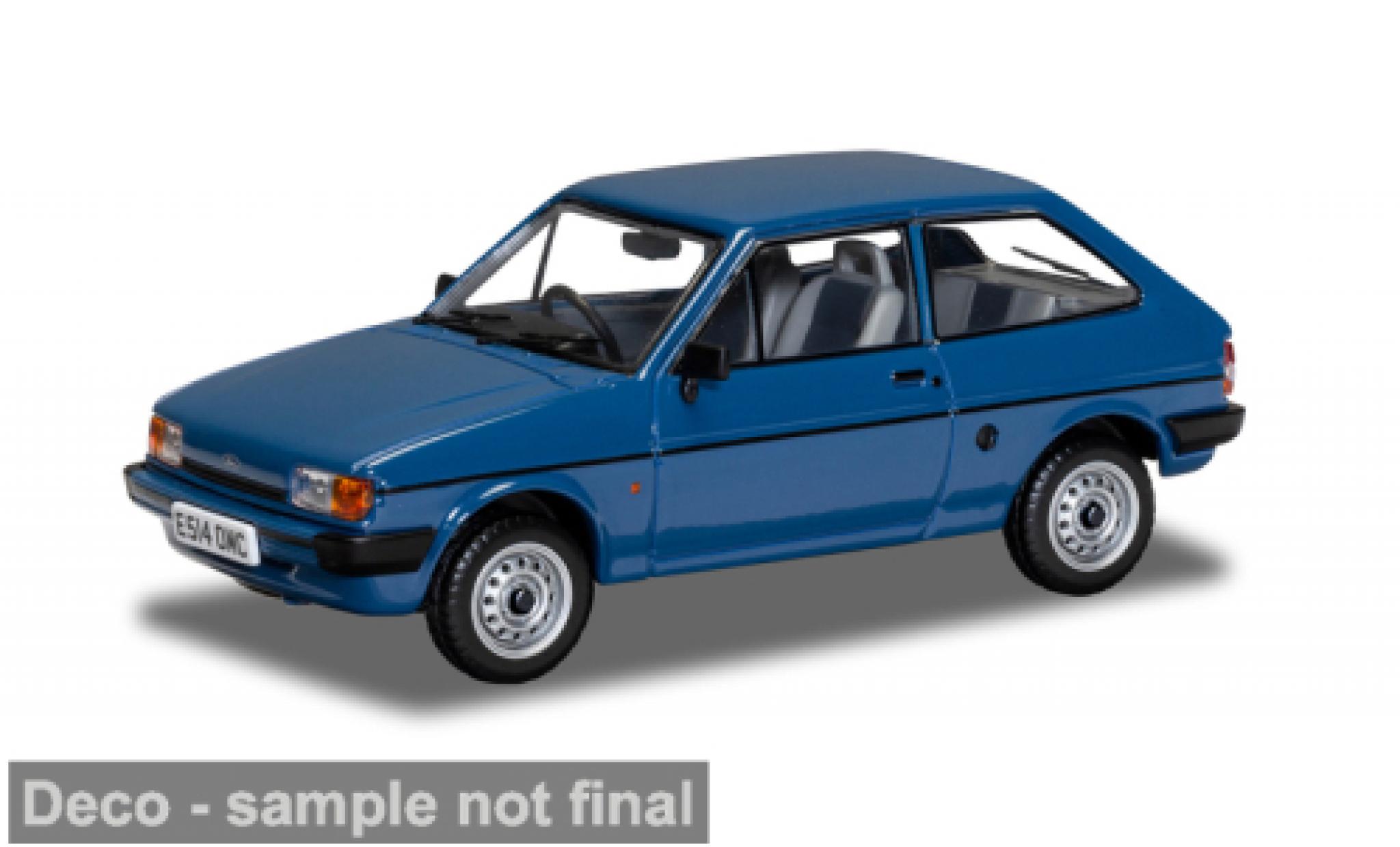 Ford Fiesta 1/43 Corgi Mk II 1.1 Popular Plus blue 1:43 diecast model cars