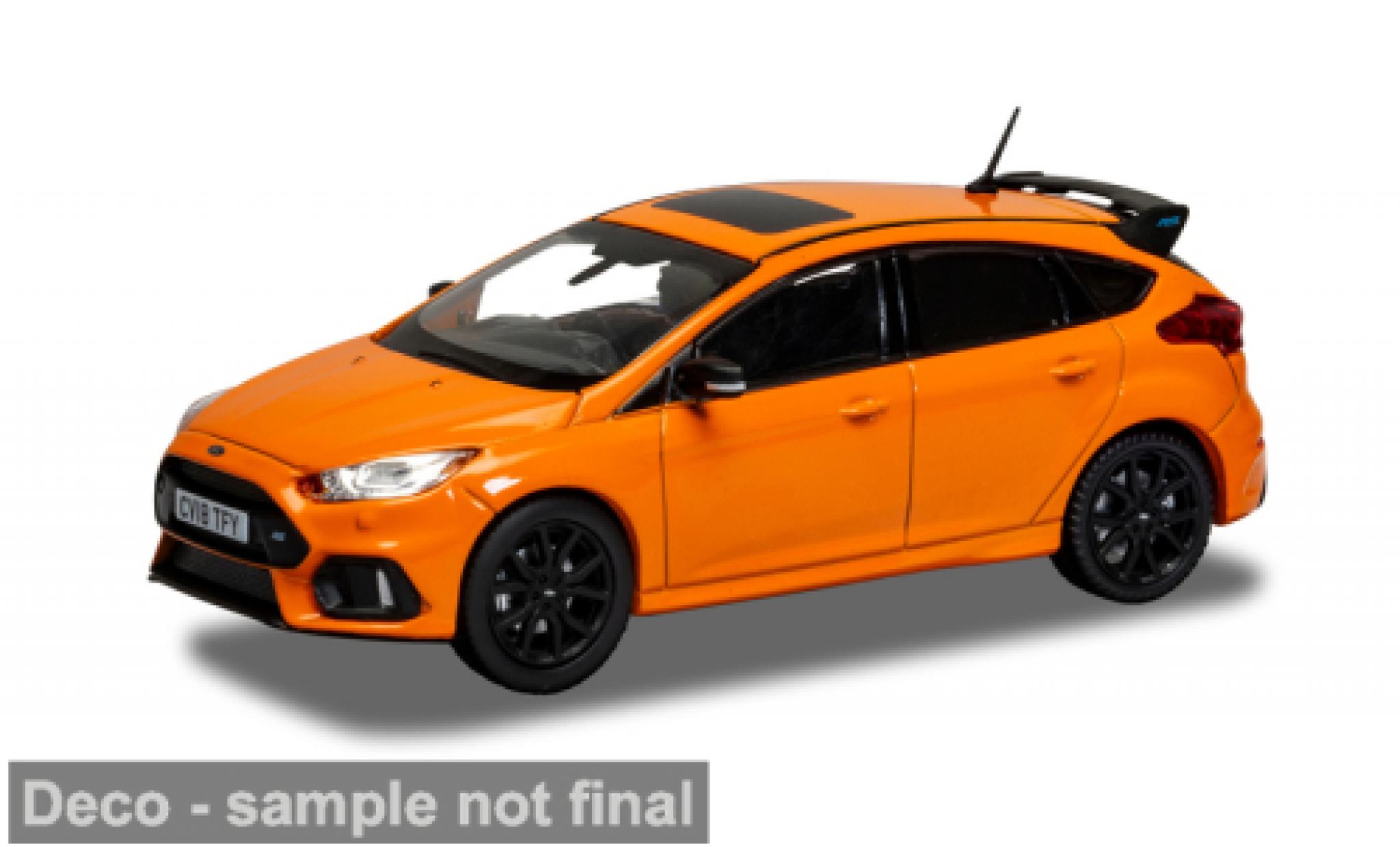 Ford Focus 1/43 Corgi Mk III RS orange 1:43 diecast model cars